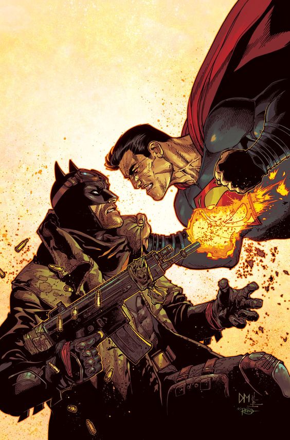 Official_Comics's tweet image. Batman vs. Superman👌
