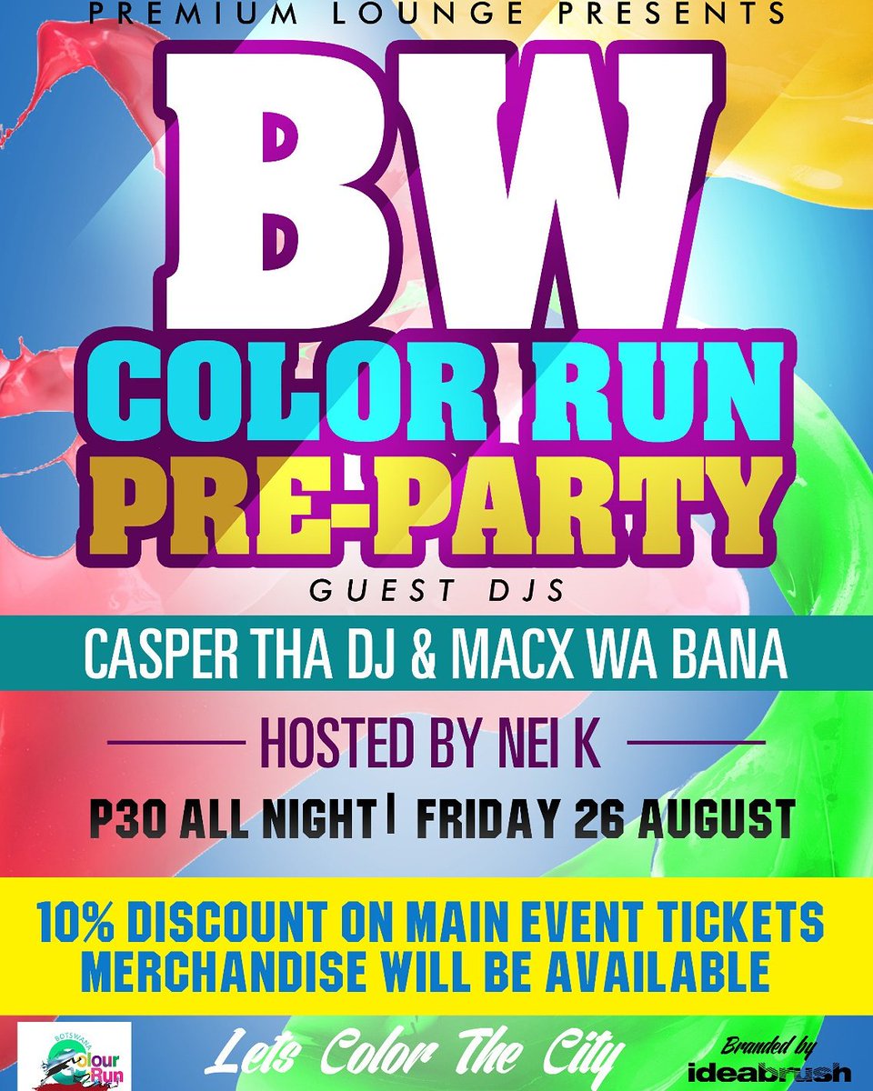 Mr_Xotic's tweet photo. #BwColorRunPreParty @PremiumLounge 26thAugust p30
#LetsColorTheCity https://t.co/HGBSFask52