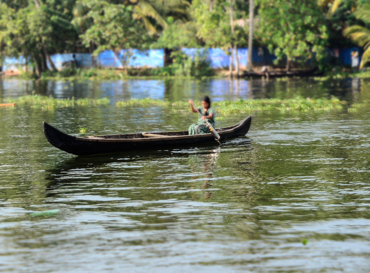 TravelOra's tweet photo. For the strong independent women on this Independence day #kerala #houseboats #travelora #independenceday https://t.co/aBf1XCTGuZ