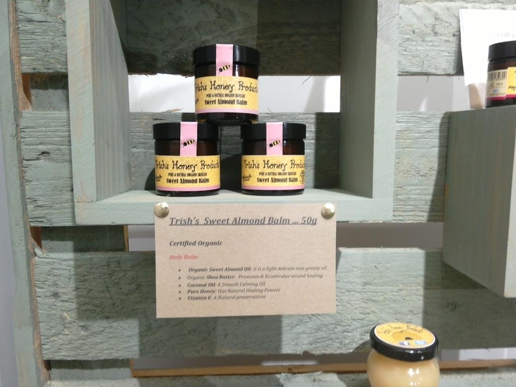 TrishsHoney's tweet image. #aghf16 Day Three check out stand Y5A Trish's Honey Products #organic #naturalskincare