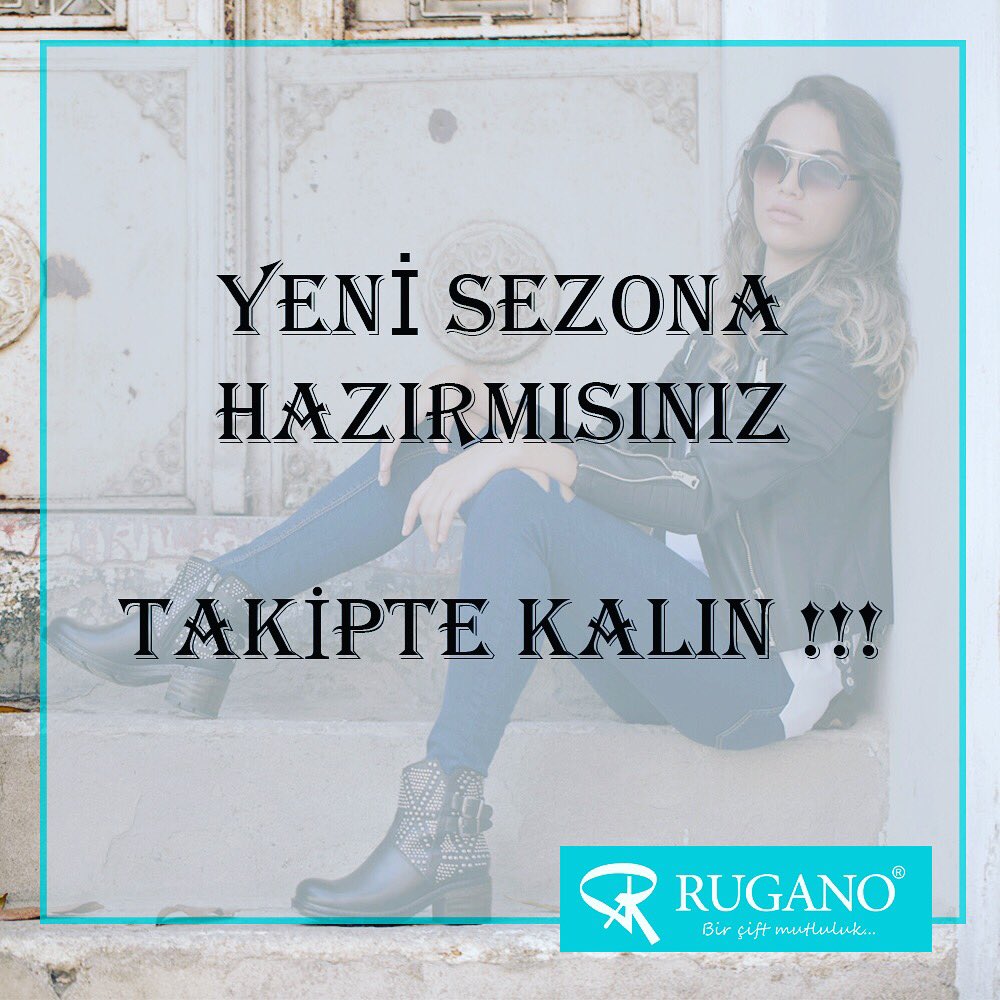 Rugano 2017 Fall / Winter çok yakında sizlerle. Takipte kalın modayla kalın 👊👊👊  #winter #boots #fashion  #black