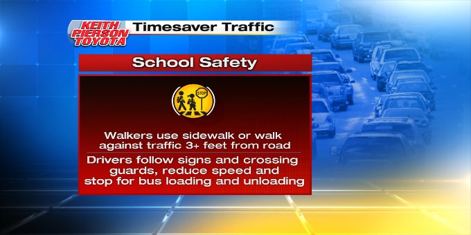 CrystalMoyerTV's tweet photo. #4SCHOOL SAFETY: If no sidewalk, walk FACING traffic 3+ feet from road. Drivers use EXTRA caution! #CrystalsCruisers https://t.co/ypSxBqLCKV