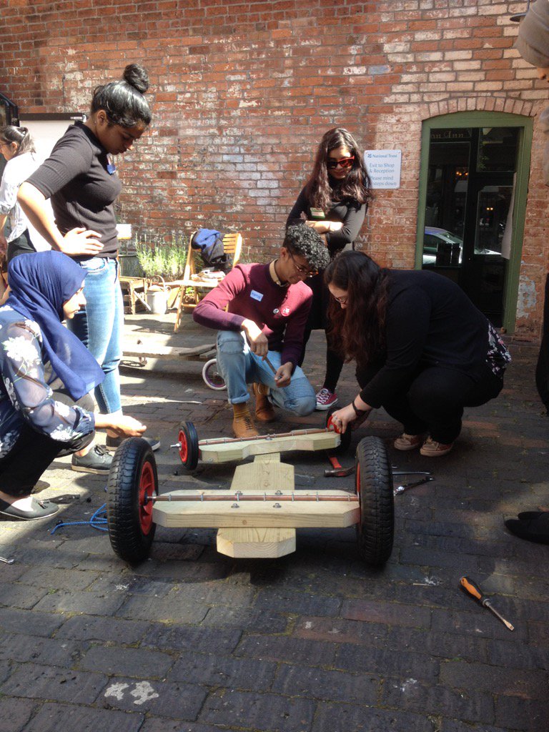 Team B making progress... We will be racing them soon!