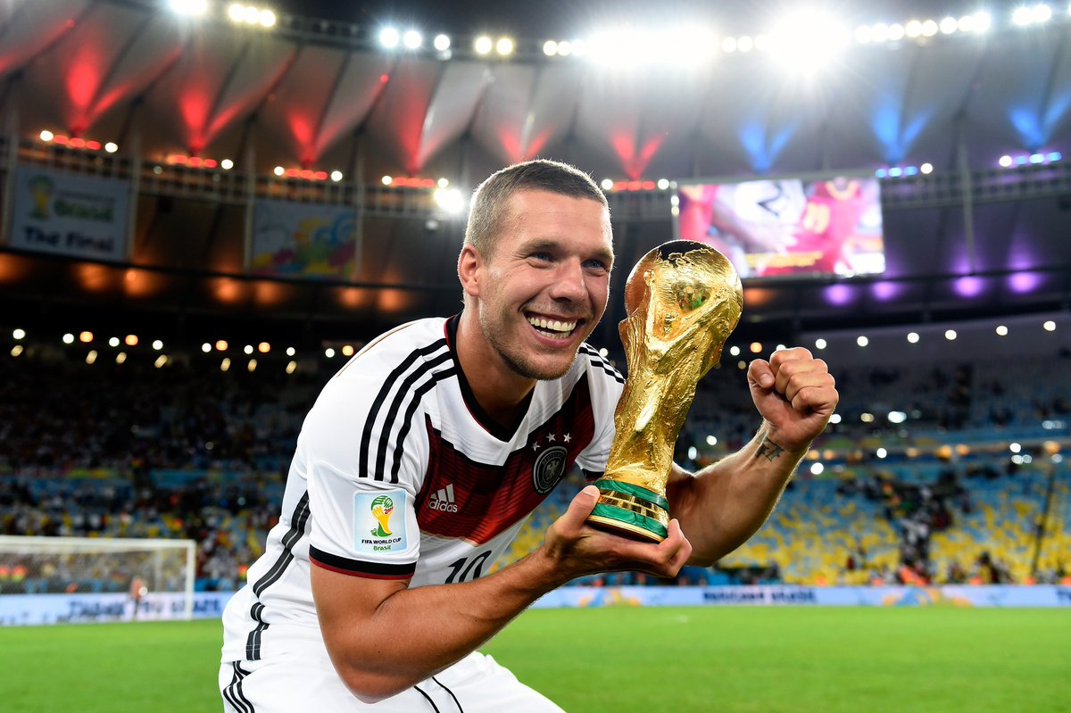 Uefa Euro Lukas Podolski Retires From International Duty After Scoring 48 Goals In 129 Dfb Team En Games