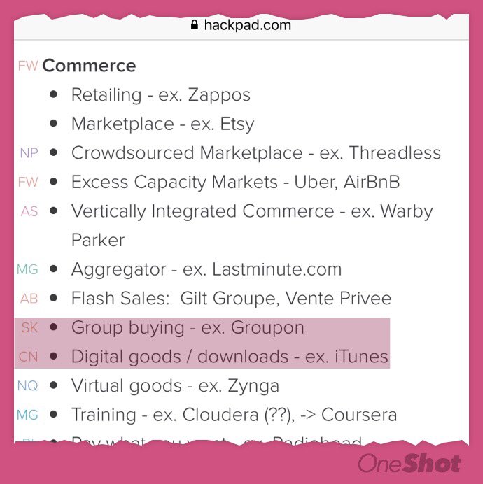 pfrncs's tweet image. Here&apos;s the infamous @ycombinator / #Hackpad list of startup business models #GrowthHacking hackpad.com/Web-And-Mobile…