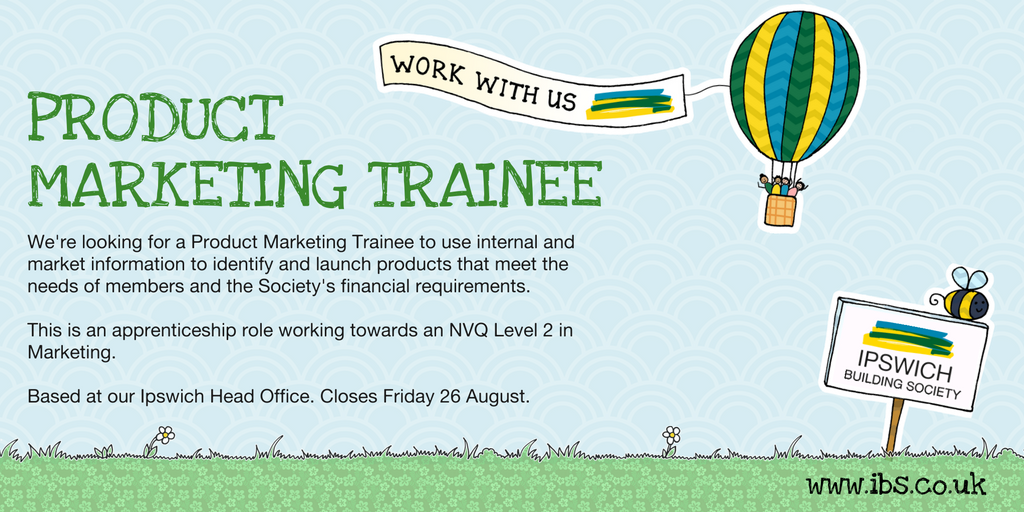 We're recruiting for a Product Marketing Trainee! For all details see: ibs.co.uk/about-us/work-… #apprenticeship