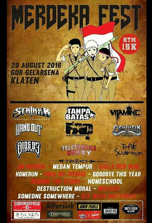 20 AGS 2016 || GOR GRLARSENA || @STRIKERBEATDOWN <a href="/de_lavoz/">Dios De Lavoz</a> <a href="/ES86_official/">EIGHTYSIX HARDCORE</a> <a href="/fadhxc_official/">FIGHT ANOTHER DAY</a> @infogigsKLT