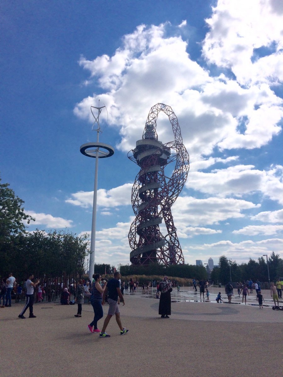 Superb Sunday sliding down the tallest longest fastest tunnel slide #ArcelorMittalorbit #loveconstruction
