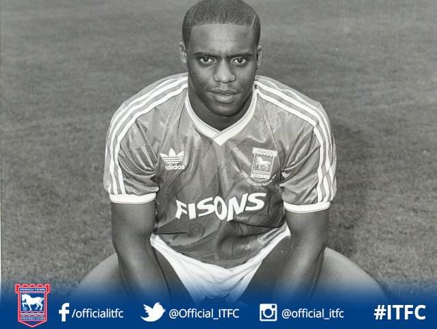 IpswichTown's tweet photo. Club pays tribute to former striker, Dalian Atkinson, who sadly passed away today #itfc 
https://t.co/Q1x71jpK2L https://t.co/wzSSUez5nc