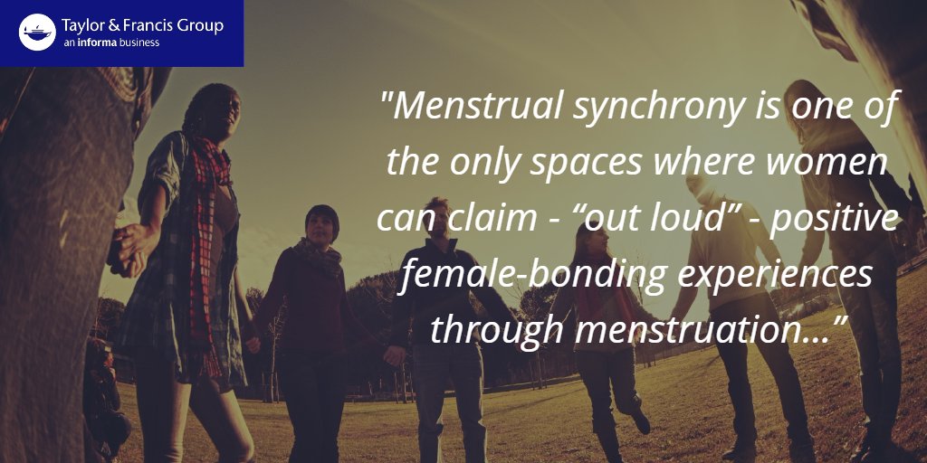 tandfnewsroom's tweet photo. Do women believe in #MenstrualSynchrony? https://t.co/eMqpVsPoNr @Routledge_PHSC @ASUSST https://t.co/OcHK2UoFUf