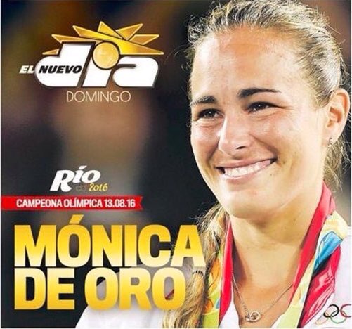 PuertoRicoPUR's tweet photo. Puerto Rican newspapers celebrate #MónicaPuig's historic Olympic win #PicaPower 🏅🎾🇵🇷 https://t.co/PDGc0p4rNJ