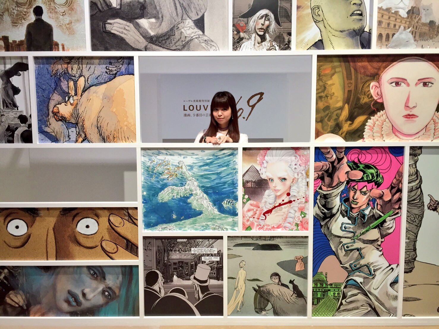 春奈るな はるなるな 今日はルーブル美術館特別展の ルーブルno 9 に行ってきたよ 海外の漫画や モニュメント 展示されているすべての作品から その作品に込められた魂を感じて ひとつひとつに引き込まれました また行きたいなあ ルーブル9