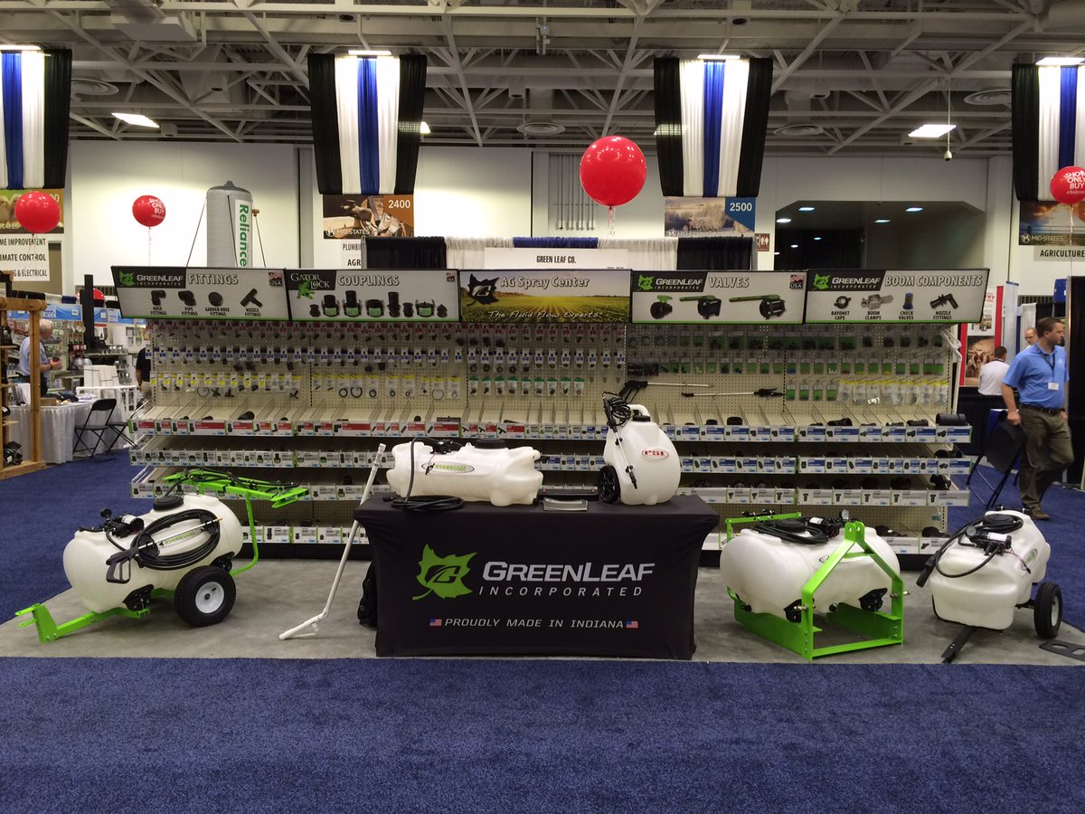 Green_Leaf_Inc's tweet photo. Stop by @Green_Leaf_Inc We're at the Mid-States Distribution 2016 Show in Minneapolis! #workhorsesprayers #gatorlock https://t.co/C02dbnaC64
