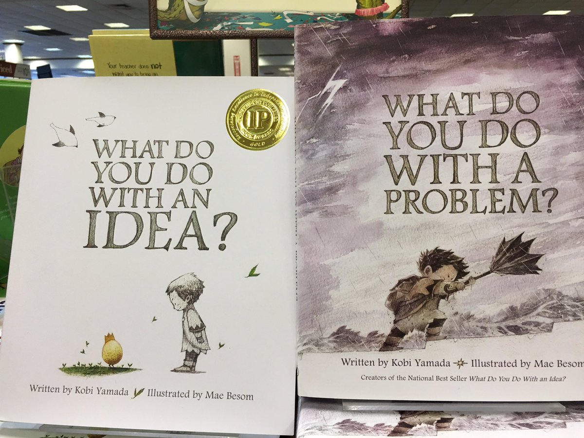 MrsG2nd's tweet photo. "Idea" is 1 of my all time favorites; "Problem" is the newest! For adults&amp;children of any age! #SEL #mindset https://t.co/sZrX6rMC5t