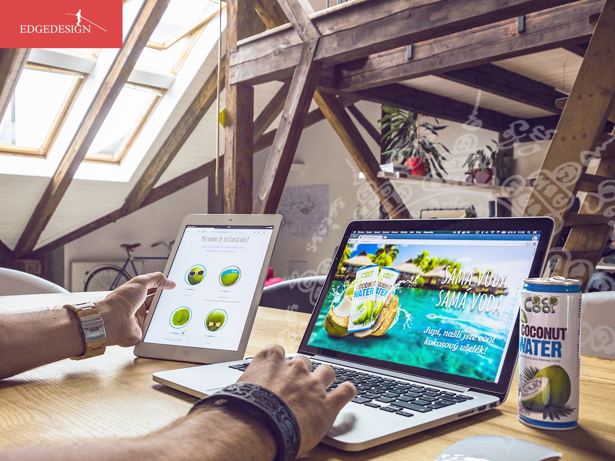 Zkoukněte náš nový cool projekt wwww.cococool.cz. Kokosová voda, která kudy teče, tudy léčí!