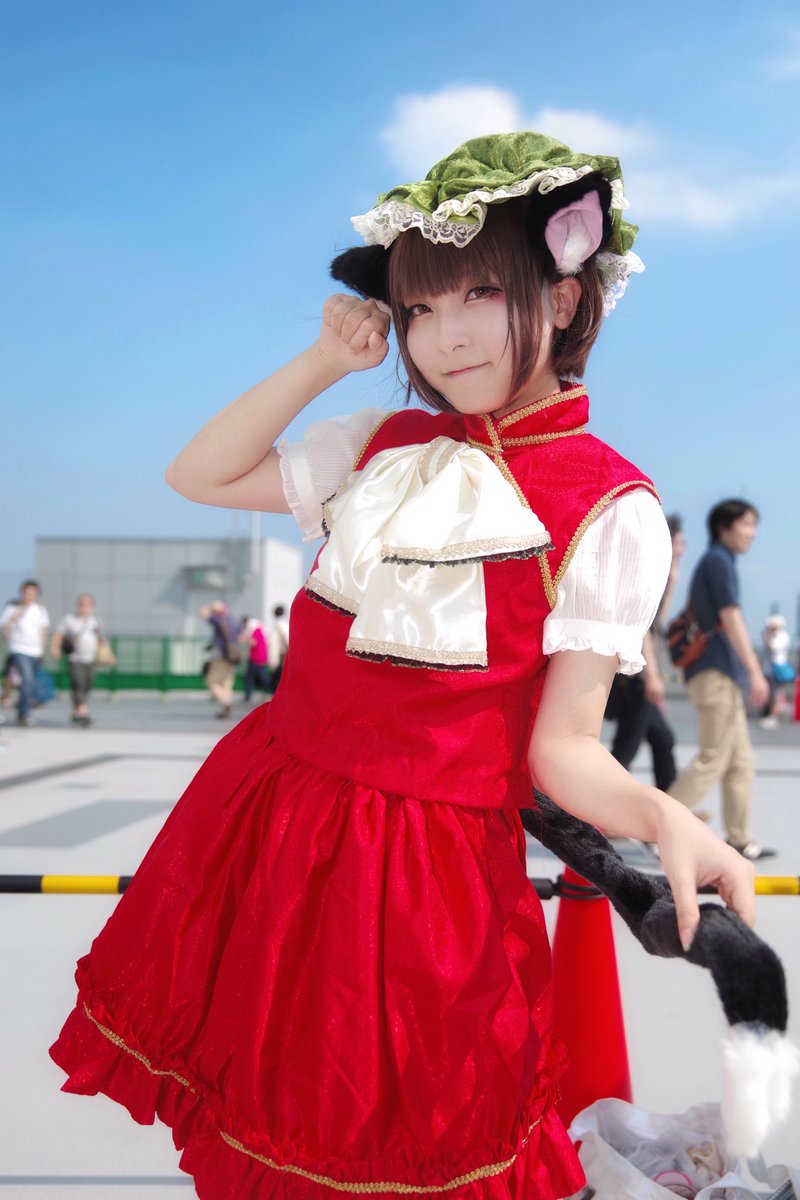 東方妖々夢 程遠く 橙 コスプレ衣装 Mサイズ 東方妖々夢 程遠く 橙 コスプレ衣装 Mサイズ