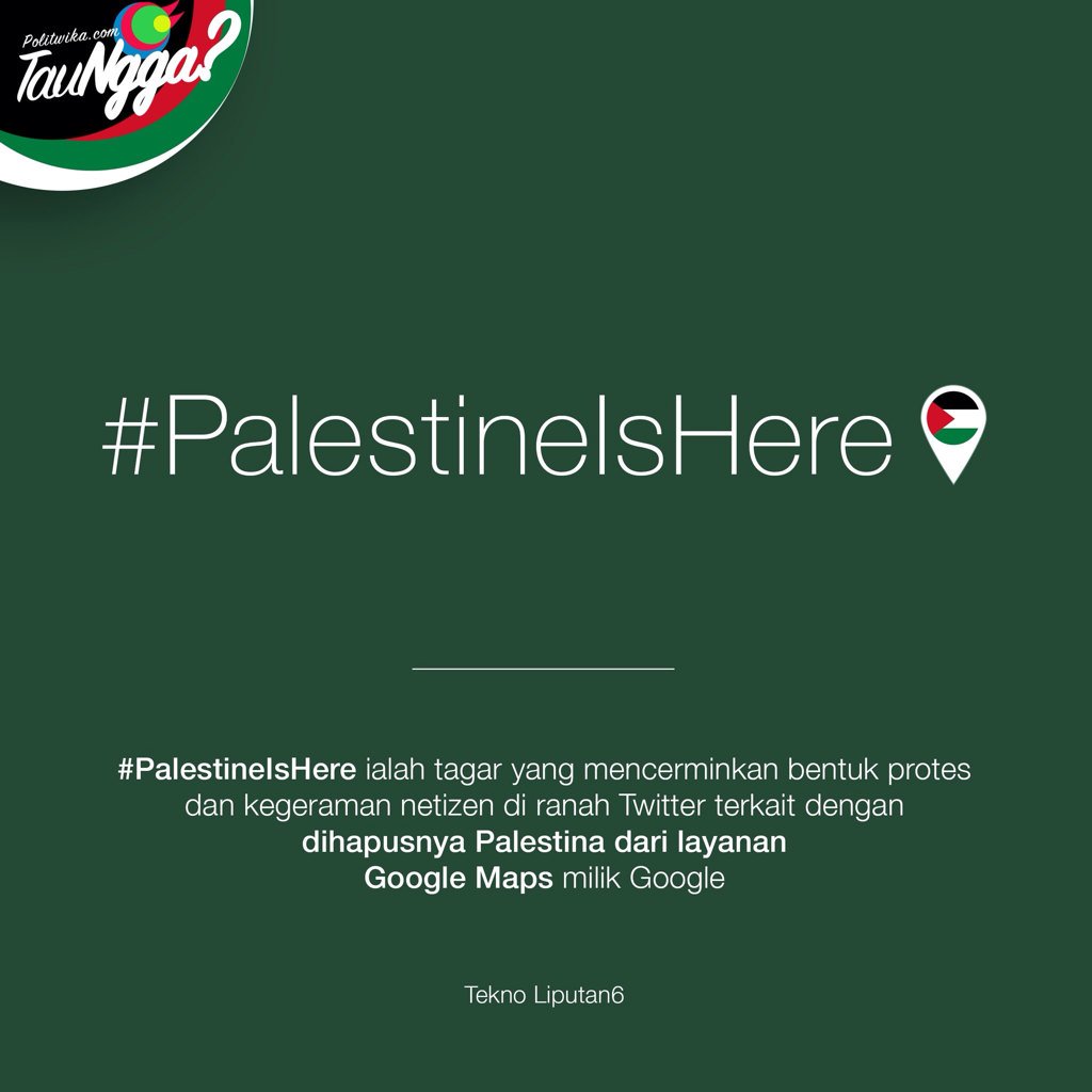 #PalestineIsHere
