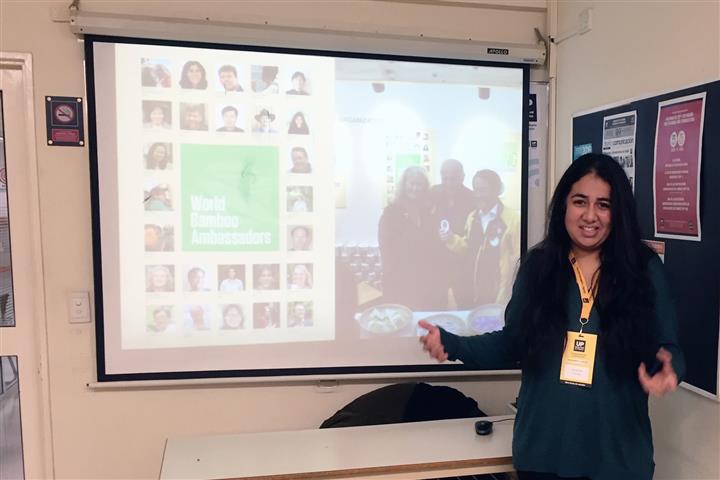 bambuenuruguay's tweet photo. Estuvimos en #eld2016! Expandiendo nuestra voz del #bambú en Argentina #impactobambu #bambuenargentina #worldbamboo https://t.co/dnnIBIQPVD