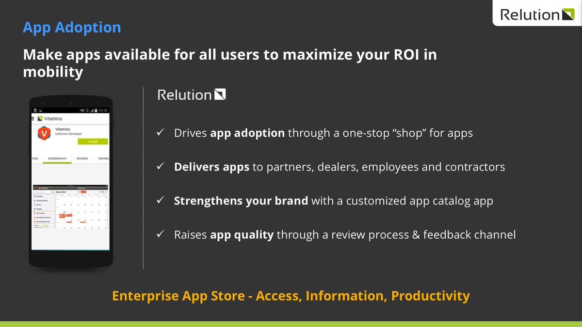 Want to manage your enterprise apps? #Relution is free to start for #DevOps #CIO #CTO #CMO relution.io