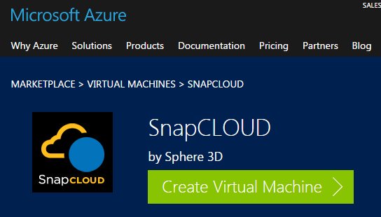 Sphere3D's tweet photo. Enterprise Cloud #data storage with @Azure security. Get #SnapCLOUD in #Azure marketplace. https://t.co/39U1PzJROJ https://t.co/HE5ZDIRNsA