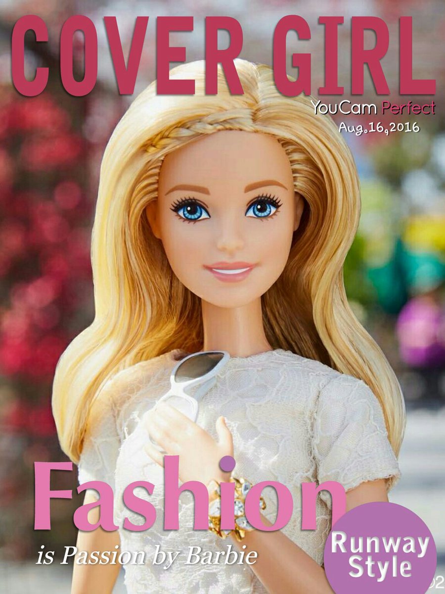wuhose92's tweet photo. Cover Girl Magazine. Fashion is Passion by Barbie https://t.co/9vYPthMlc5