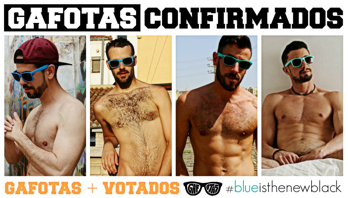 untalisrael's tweet photo. GAFOTAS MÁS VOTADOS, GAFOTAS CONFIRMADOS. Estos son los 4 chicos que más gustaron para el #CalendarioGafotas2017. 😎 https://t.co/YLxRRSpFnU