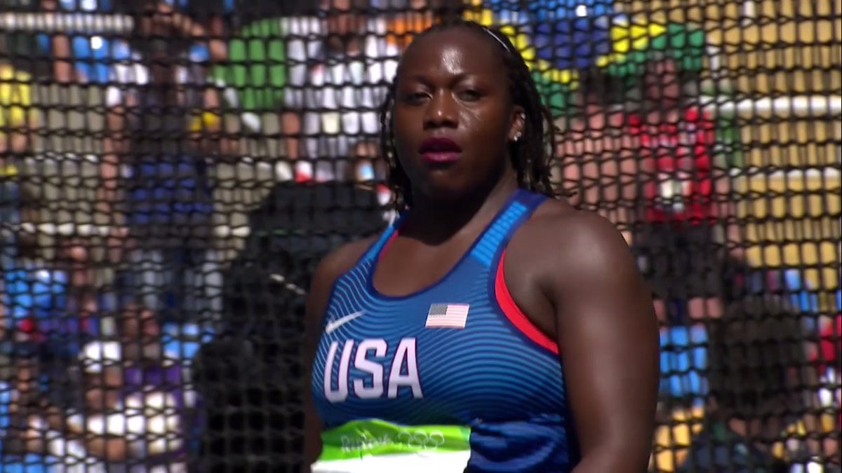 wmbfnews's tweet photo. WOOOOO - @USAHammerHottie gets three more throws! 70.2 on her third throw - she's in 8th #WMBFRio https://t.co/R2DUHvXKx2