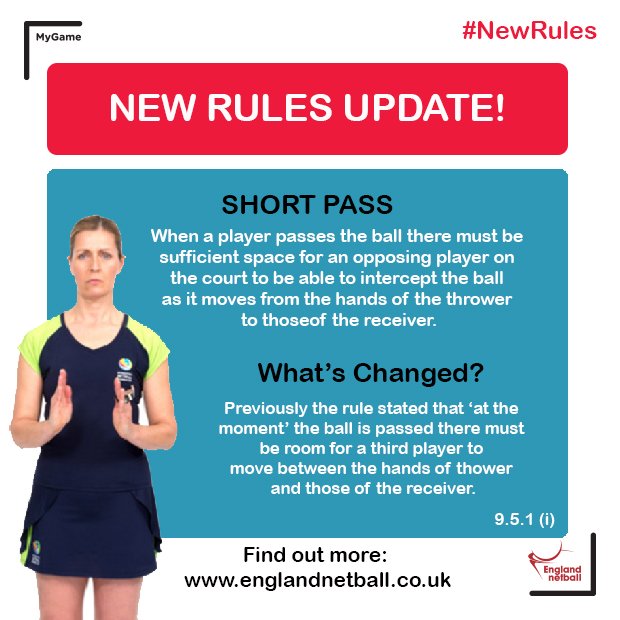 What does an umpire look for when calling a SHORT PASS? Check out the #NewRules so you don’t get caught out!