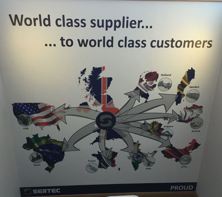 New artwork going up around Wincaster House