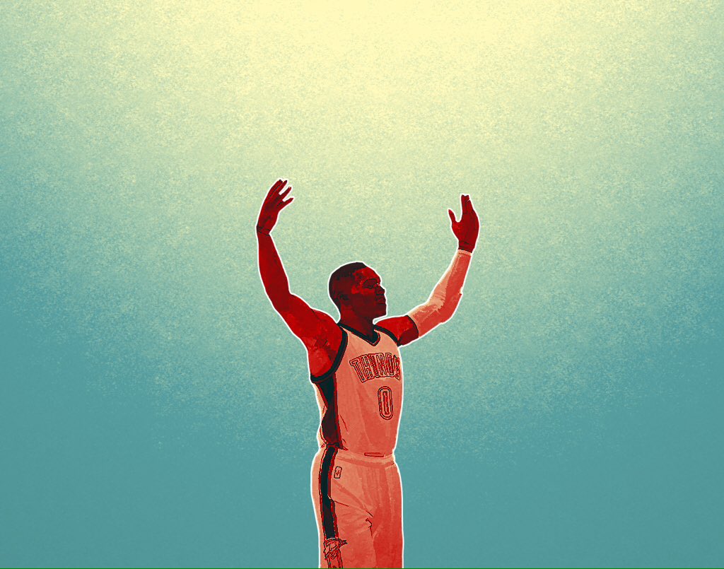 ThunderNationCP's tweet photo. Stand up and RETWEET to show your belief in Russell Westbrook. https://t.co/l142gDzmH5