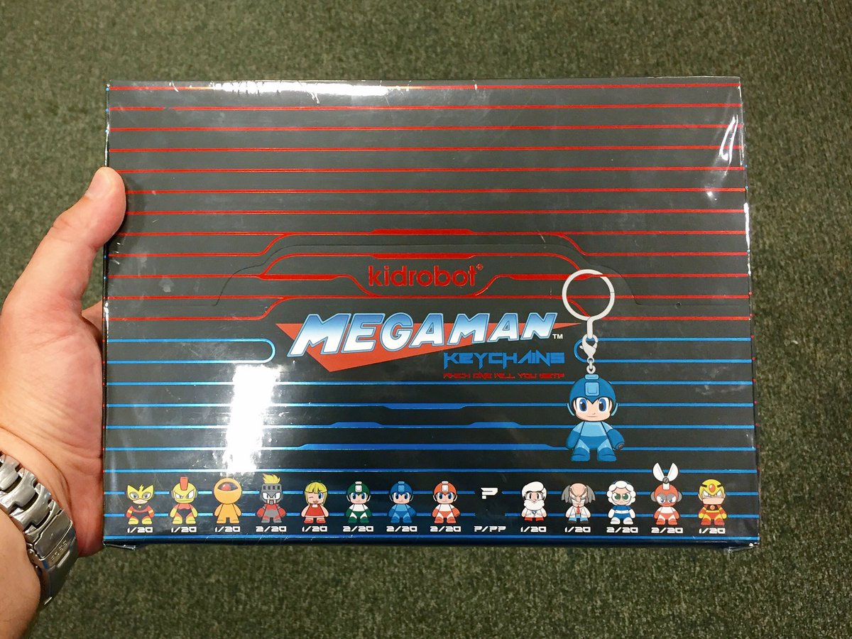 nintencollect's tweet photo. Today's #DailyCollectable: this pack of 20 @MegaManUSA #keychains from @Kidrobot &amp; @Capcom_Unity (avail at @BNBuzz)! https://t.co/dpY8kajFxQ