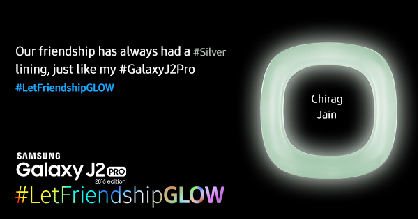 NidhiBhar's tweet photo. Make this Friendship Day special for your friend with #GalaxyJ2Pro & #LetFriendshipGLOW https://t.co/XQ9Ev3yCQm https://t.co/7BknQh6tpP