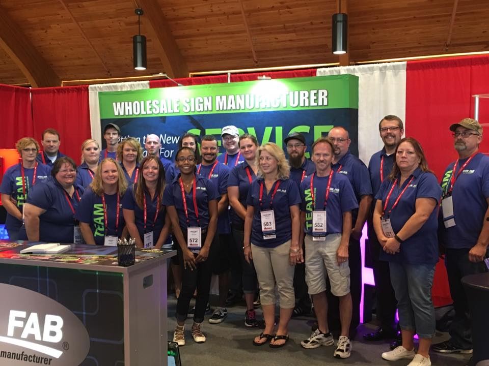 SignFabInc's tweet image. What a great weekend at the #TriStateSignExpo! It was so wonderful to see everyone again! #ChannelLetters #Signs