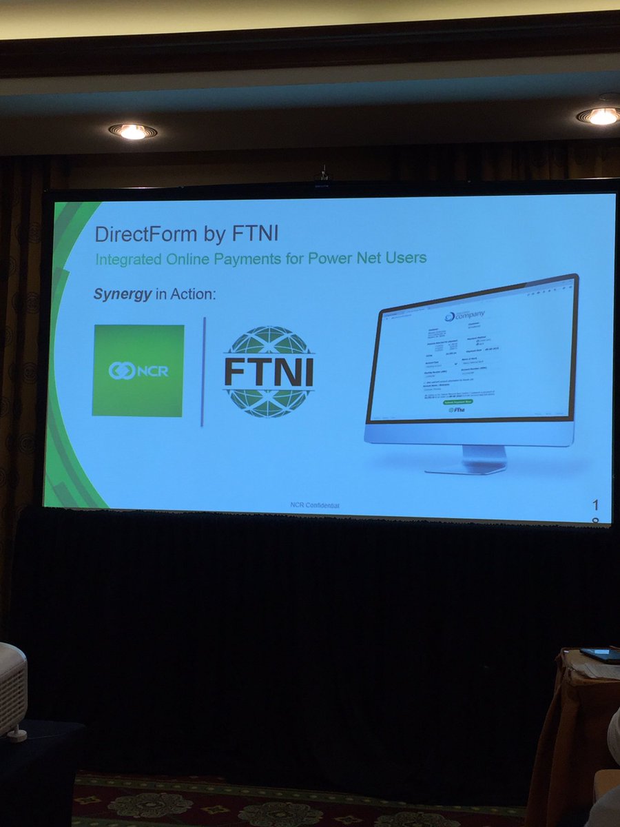 FTNI's tweet photo. Come visit us at booth 208 during #Synergy16 to learn more about DirectForm and accepting payments through PowerNet https://t.co/aZHIa8hv4P