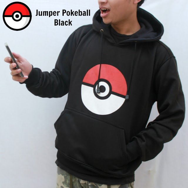 Jumper Pokeball Black
Bahan : Fleece
harga 130rb
Size M - L 
For Order PIN 555E32ED