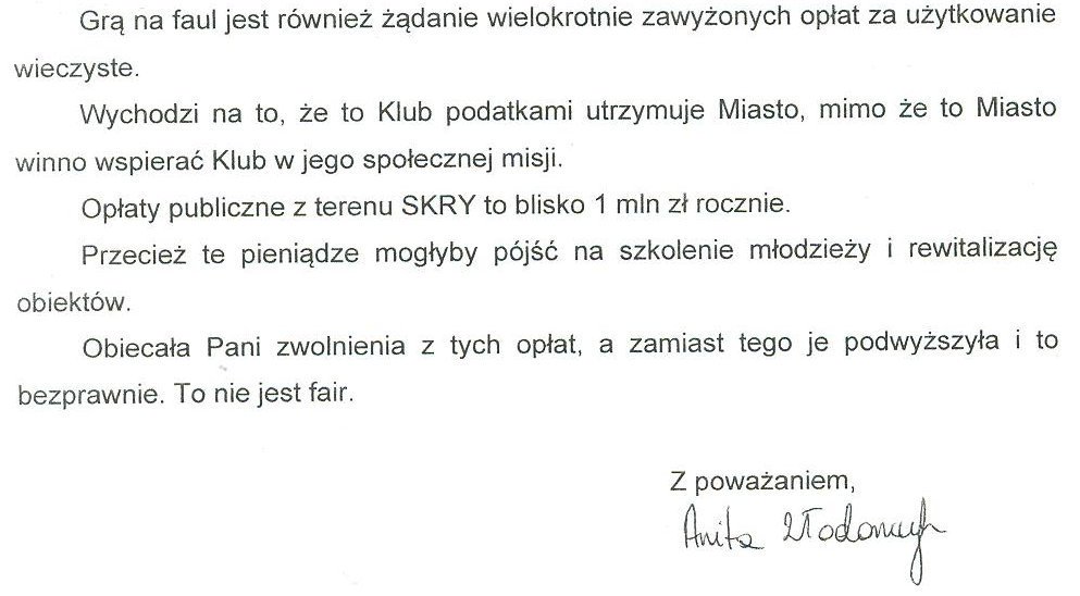 HGW cieszy się z sukcesu Anity Włodarczyk