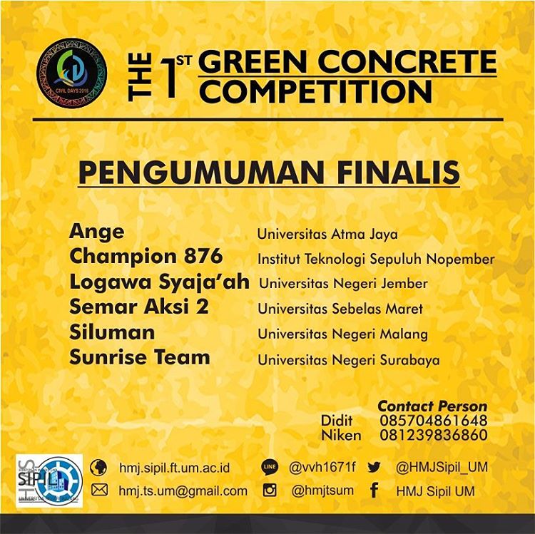 HMJ Teknik Sipil UM tweet media