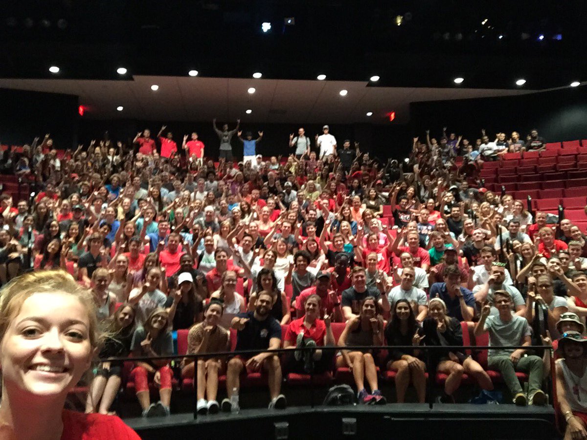 NCStateWellRec's tweet photo. Staff training was a success. We are so excited to kick off the new semester at University Recreation! #PACKINACTION https://t.co/2N7wkYvZjM