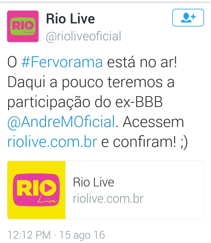 ap_luka's tweet photo. @AndreMOficial #Fervorama
Vem gente!👊 https://t.co/YBHiehGGxM