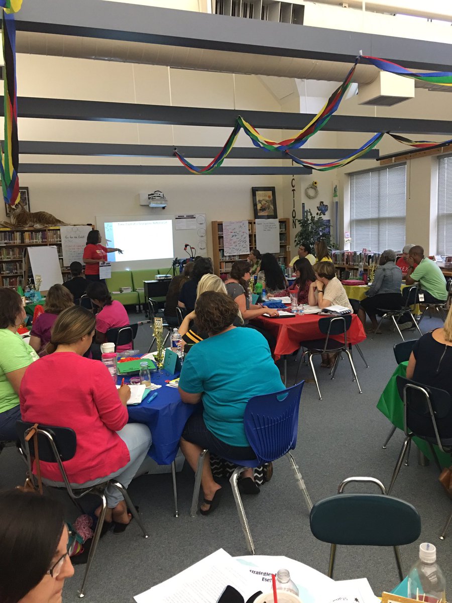 BurginElem's tweet photo. Burgin teachers are "Going for the Gold" at this year's back to school staff development! Go Bengals! https://t.co/TtSwsl2bTZ