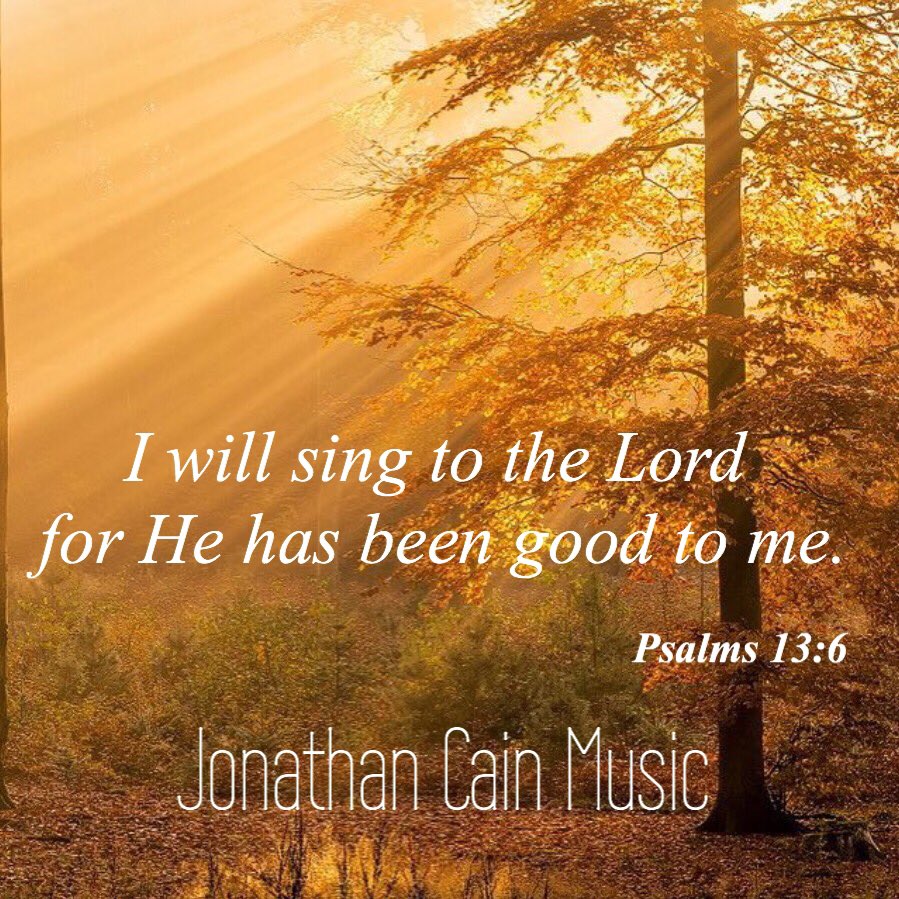 TheJonathanCain's tweet image. Feeling grateful today for all my blessings!👍 #sing #GodIsGood