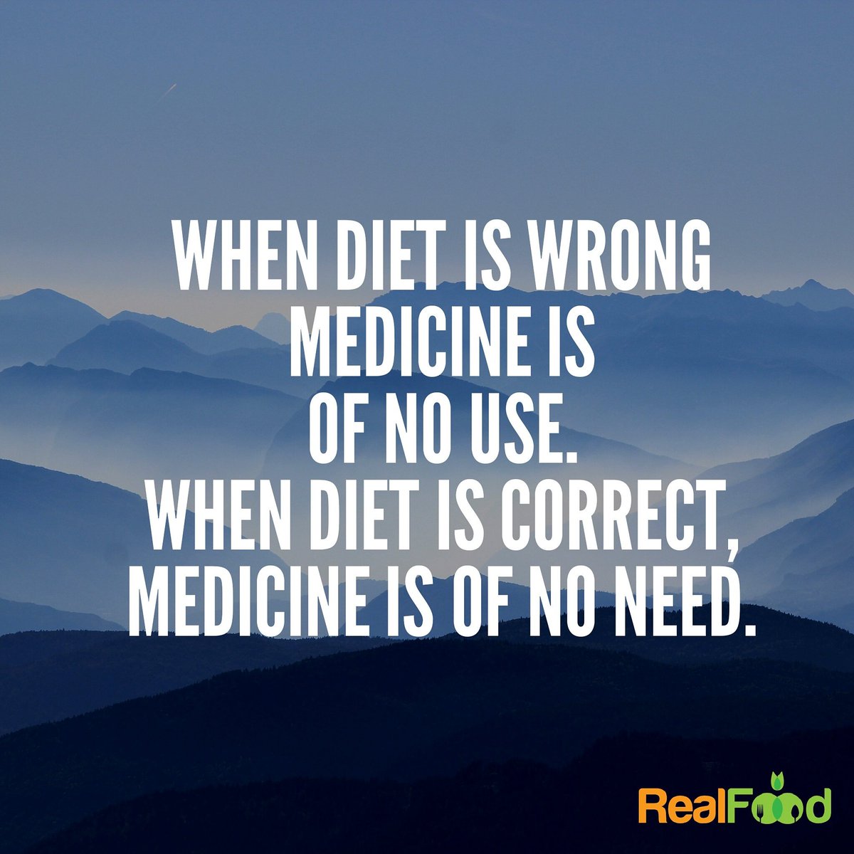 #realfoodapp #inspirationalquotes #foodis medicine