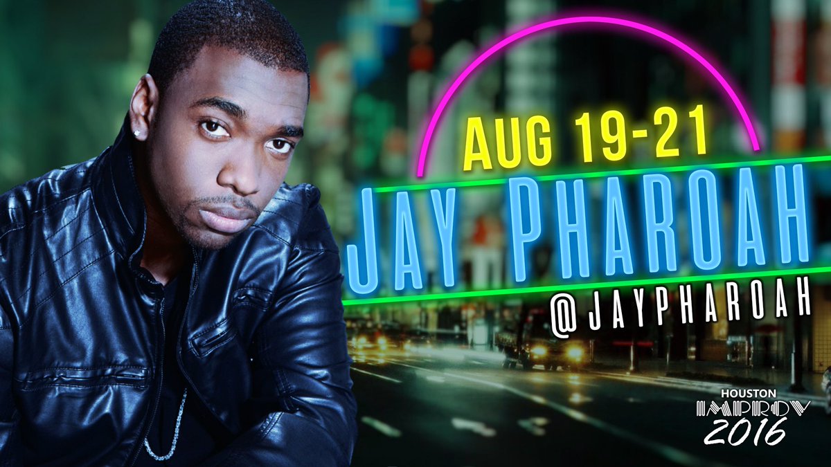 ImprovHouston's tweet photo. Back by popular demand in Houston! @JayPharoah always sells out his shows! 

https://t.co/RBxjIBjwTr 
713-333-8800 https://t.co/JqGpxRQd14