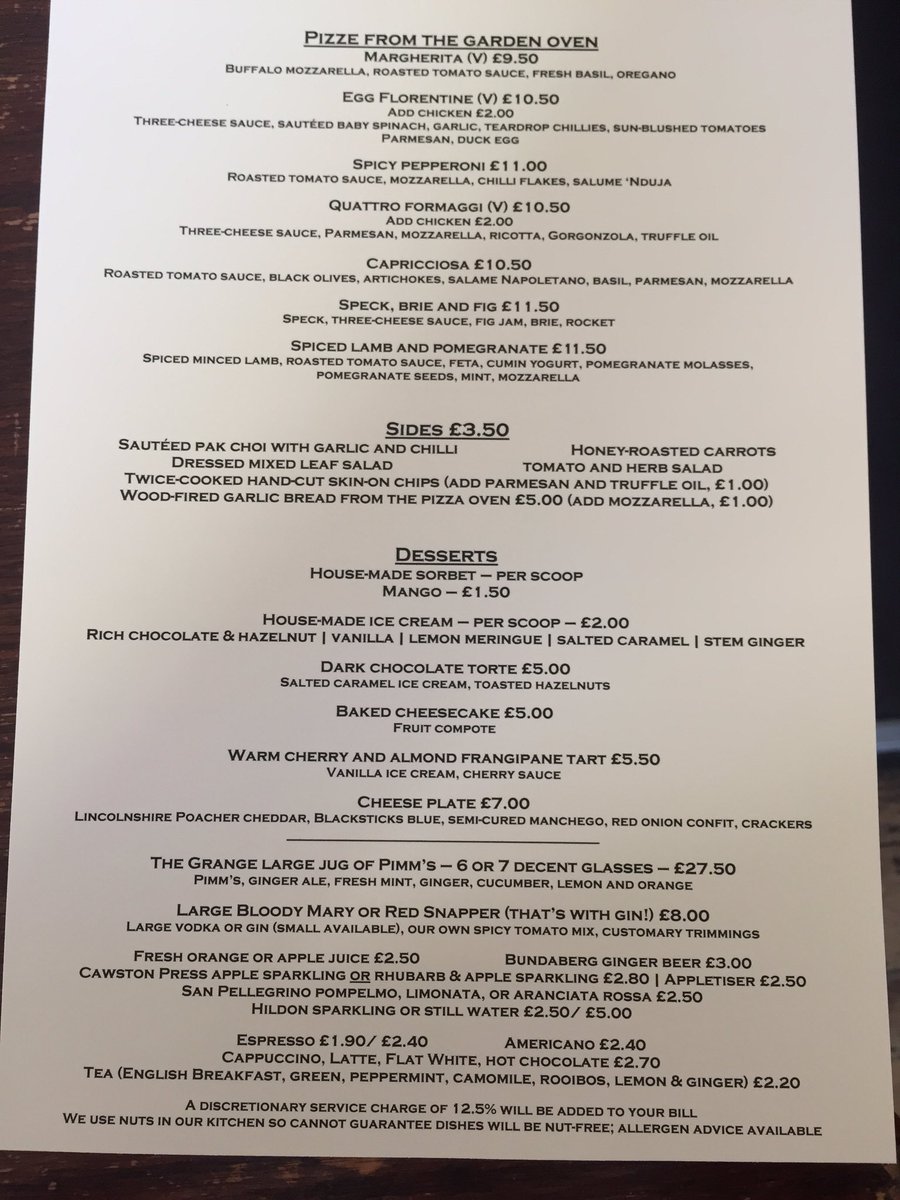 grangechef's tweet photo. Monday monday, @gialeese @grange_pub #itsneverjustone https://t.co/xSweraNOkS