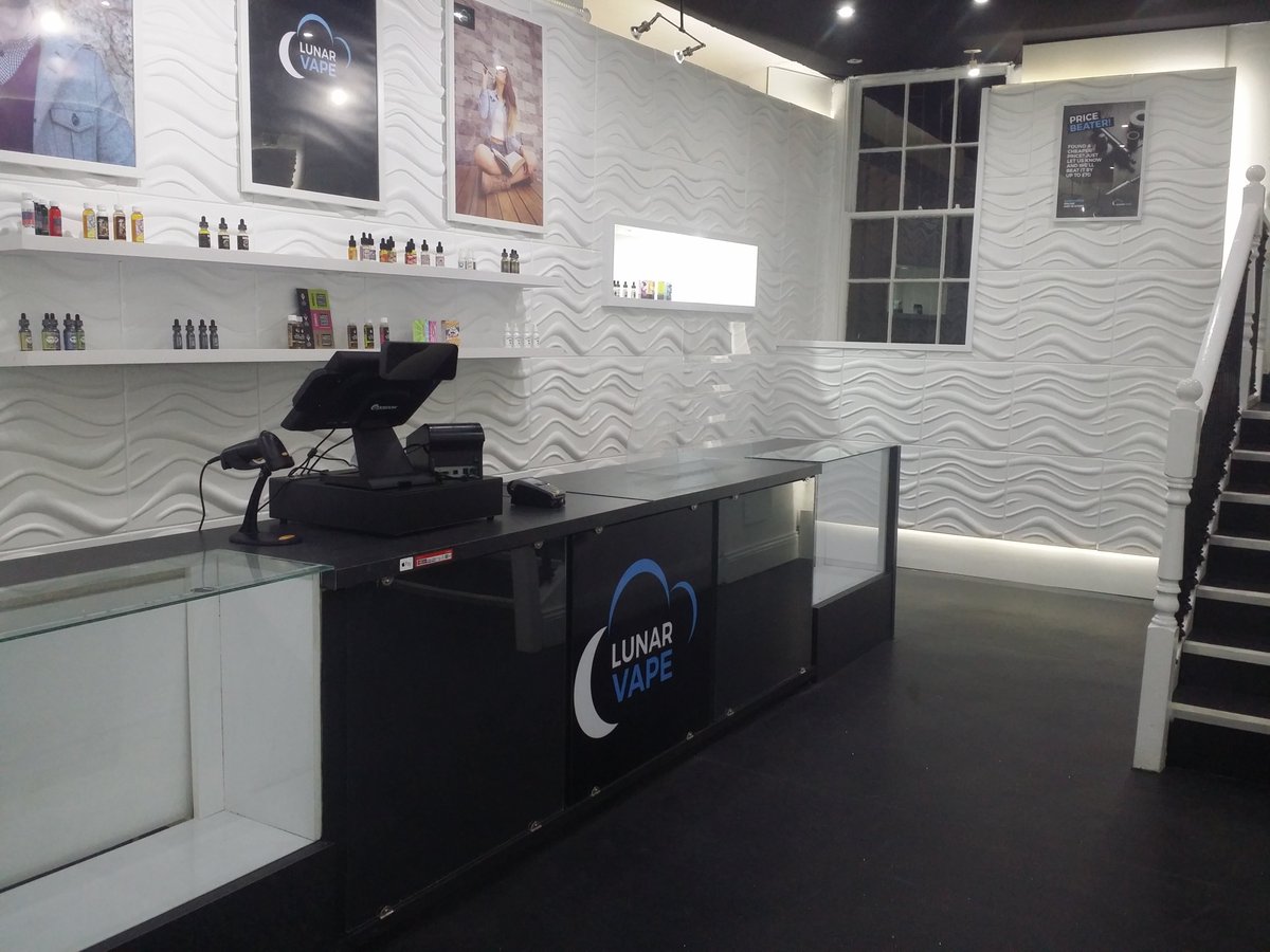 LunarVape's tweet photo. Who likes our new #LunarVape shop in Newcastle then? #inkedladyluna #vape #driplyfe #vapegirls #vapenation #ukvapers https://t.co/npZdaEIYMi