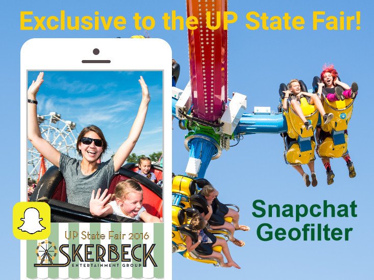 New this year! Take your selfies using our Snapchat Geofilter! Upload your selfie onto Facebook and share with...