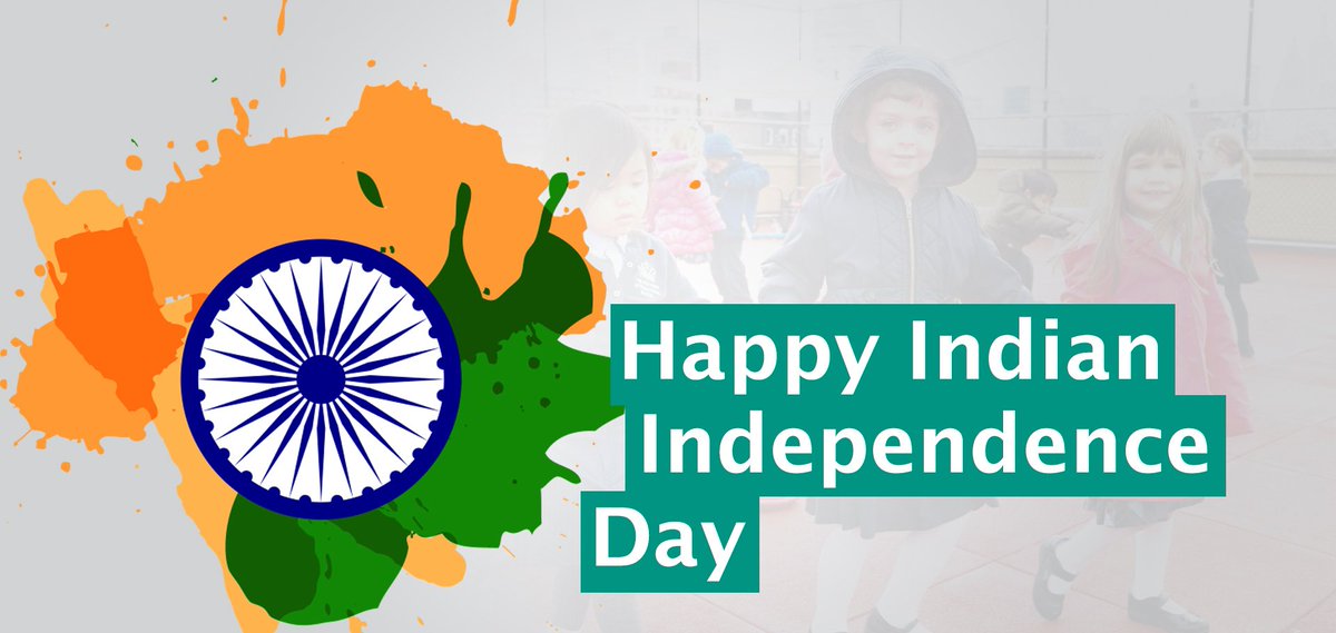 Happy independence day to India