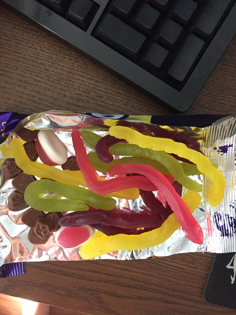adamscarf_'s tweet photo. @CadburyAU Come on guys.. Not one clinker in the whole pack. Basically just a bag of snakes. Not happy! https://t.co/botVA1KmBM