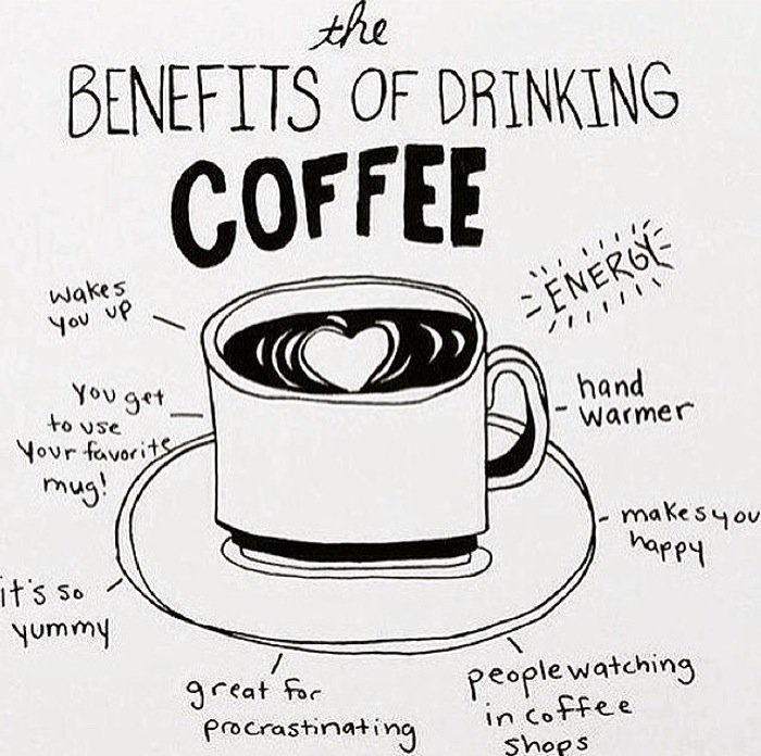 There’s also nothing better than a damn fine cup of #coffee.