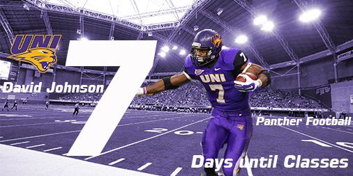 PantherMayhem's tweet photo. 7 days Panther Nation, classes are right around the corner! 🏈 #UNICountdown https://t.co/QOtfG8GYqL
